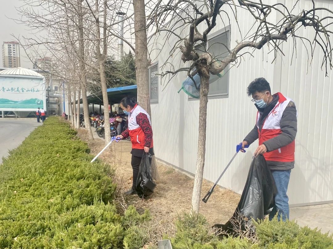 中鲁食品公司开展环保主题志愿服务活动
